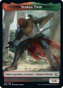 Stangg Twin Token (21) [Dominaria United Commander]