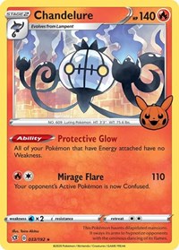 Chandelure (033/192) [Trick or Trade BOOster Bundle]