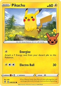 Pikachu (049/203) [Trick or Trade BOOster Bundle]