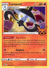 Lampent (032/192) [Trick or Trade BOOster Bundle]