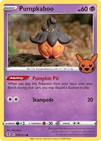Pumpkaboo (076/203) [Trick or Trade BOOster Bundle]
