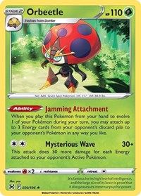 Orbeetle (020/196) [SWSH11 Lost Origin]