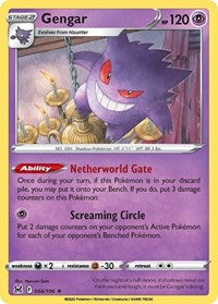 Gengar (066/196) [SWSH11 Lost Origin]