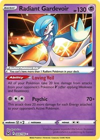 Radiant Gardevoir (069/196) [SWSH11 Lost Origin]
