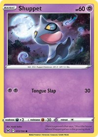 Shuppet (072/196) [SWSH11 Lost Origin]