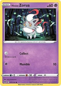 Hisuian Zorua (075/196) [SWSH11 Lost Origin]