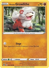 Hisuian Growlithe (083/196) [SWSH11 Lost Origin]