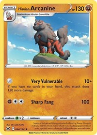 Hisuian Arcanine (084/196) [SWSH11 Lost Origin]