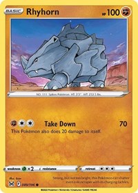 Rhyhorn (089/196) [SWSH11 Lost Origin]