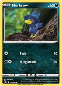 Murkrow (114/196) [SWSH11 Lost Origin]