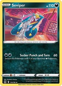Seviper (116/196) [SWSH11 Lost Origin]