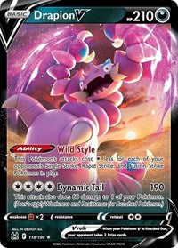 Drapion V (118/196) [SWSH11 Lost Origin]