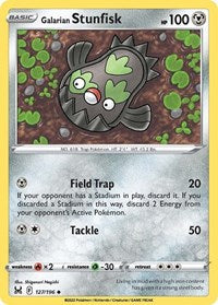 Galarian Stunfisk (127/196) [SWSH11 Lost Origin]