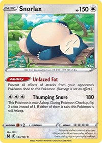 Snorlax (143/196) [SWSH11 Lost Origin]