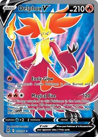 Delphox V (Full Art) (173/196) [SWSH11 Lost Origin]