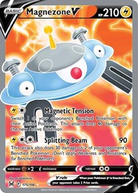 Magnezone V (Full Art) (175/196) [SWSH11 Lost Origin]