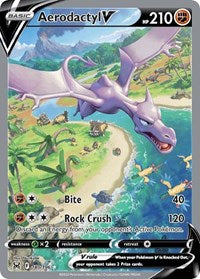 Aerodactyl V (Alternate Full Art) (180/196) [SWSH11 Lost Origin]