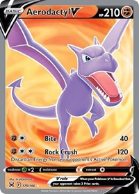 Aerodactyl V (Full Art) (179/196) [SWSH11 Lost Origin]