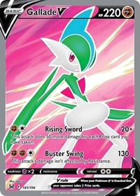 Gallade V (Full Art) (181/196) [SWSH11 Lost Origin]