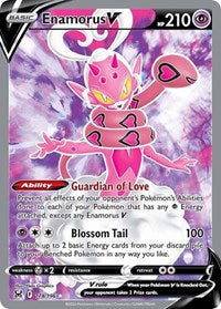 Enamorus V (Full Art) (178/196) [SWSH11 Lost Origin]