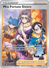 Miss Fortune Sisters (Full Art) (194/196) [SWSH11 Lost Origin]