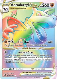 Aerodactyl VSTAR (Secret) (199/196) [SWSH11 Lost Origin]