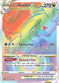 Hisuian Goodra VSTAR (Secret) (202/196) [SWSH11 Lost Origin]