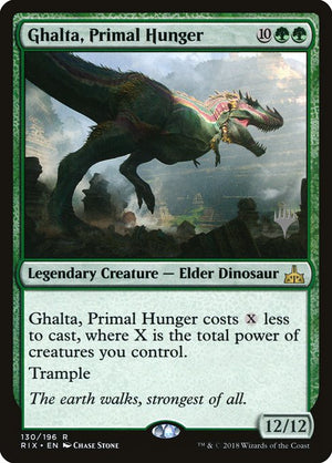 Ghalta, Primal Hunger (130p) [Rivals of Ixalan Promos]