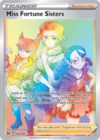 Miss Fortune Sisters (Secret) (209/196) [SWSH11 Lost Origin]