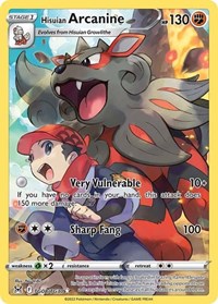 Hisuian Arcanine (TG08/TG30) [SWSH11 Lost Origin Trainer Gallery]
