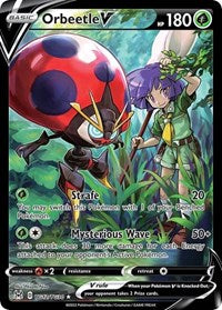 Orbeetle V (TG12/TG30) [SWSH11 Lost Origin Trainer Gallery]