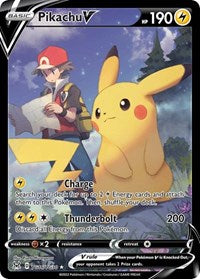 Pikachu V (TG16/TG30) [SWSH11 Lost Origin Trainer Gallery]