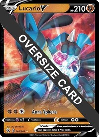 Lucario V - 146/264 (146/264) [Jumbo Cards]