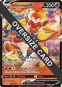Infernape V - SWSH252 (SWS252) [Jumbo Cards]