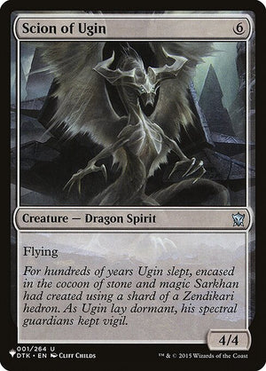 Scion of Ugin (DTK-1) [The List]