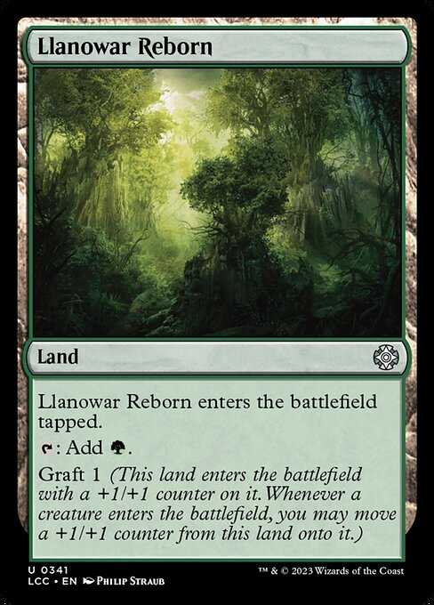 Llanowar Reborn (341) [The Lost Caverns of Ixalan Commander]