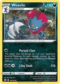 Weavile - SWSH246 (Cosmos Holo) (SWSH246) [SWSH Sword and Shield Promo Cards]