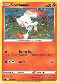 Scorbunny - SWSH244 (Cosmos Holo) (SWSH244) [SWSH Sword and Shield Promo Cards]