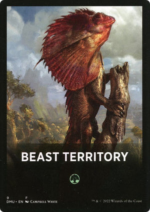 Beast Territory Theme Card (9) [Dominaria United]