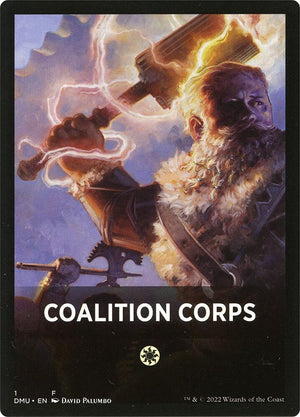 Coalition Corps Theme Card (1) [Dominaria United]