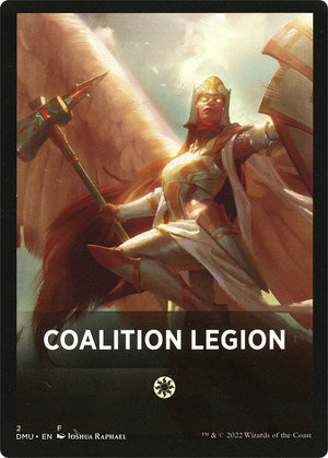 Coalition Legion Theme Card (2) [Dominaria United]