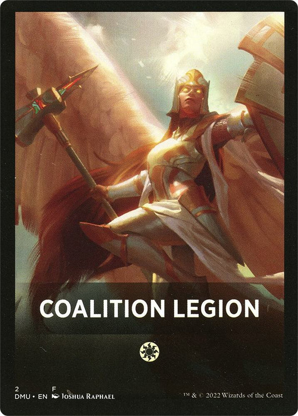 Coalition Legion Theme Card (2) [Dominaria United]