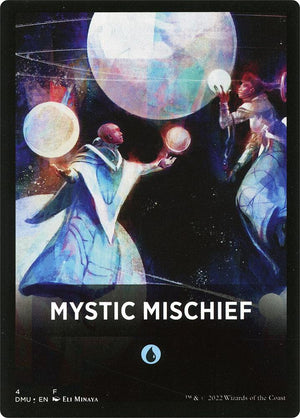 Mystic Mischief Theme Card (4) [Dominaria United]