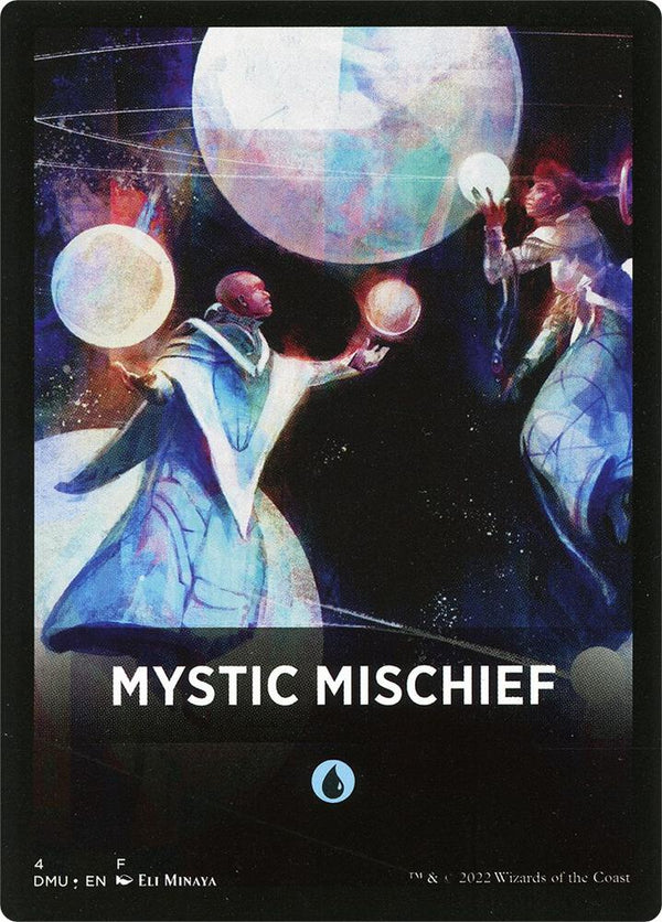 Mystic Mischief Theme Card (4) [Dominaria United]