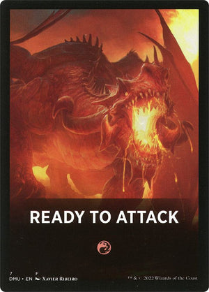 Ready to Attack Theme Card (7) [Dominaria United]