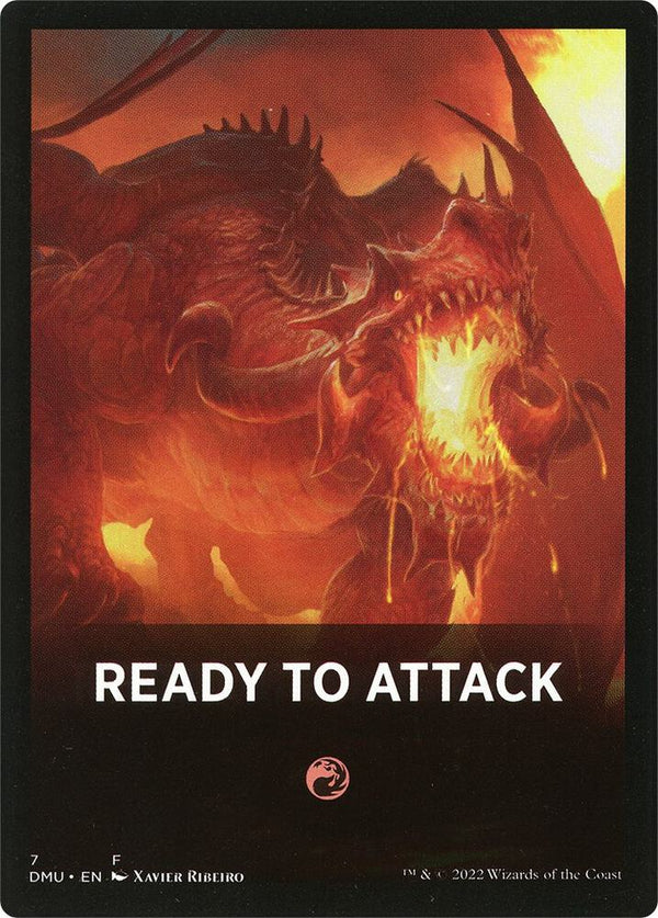 Ready to Attack Theme Card (7) [Dominaria United]