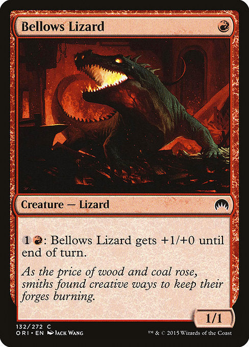 Bellows Lizard (132) [Magic Origins]