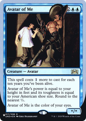 Avatar of Me (017/096) [The List]