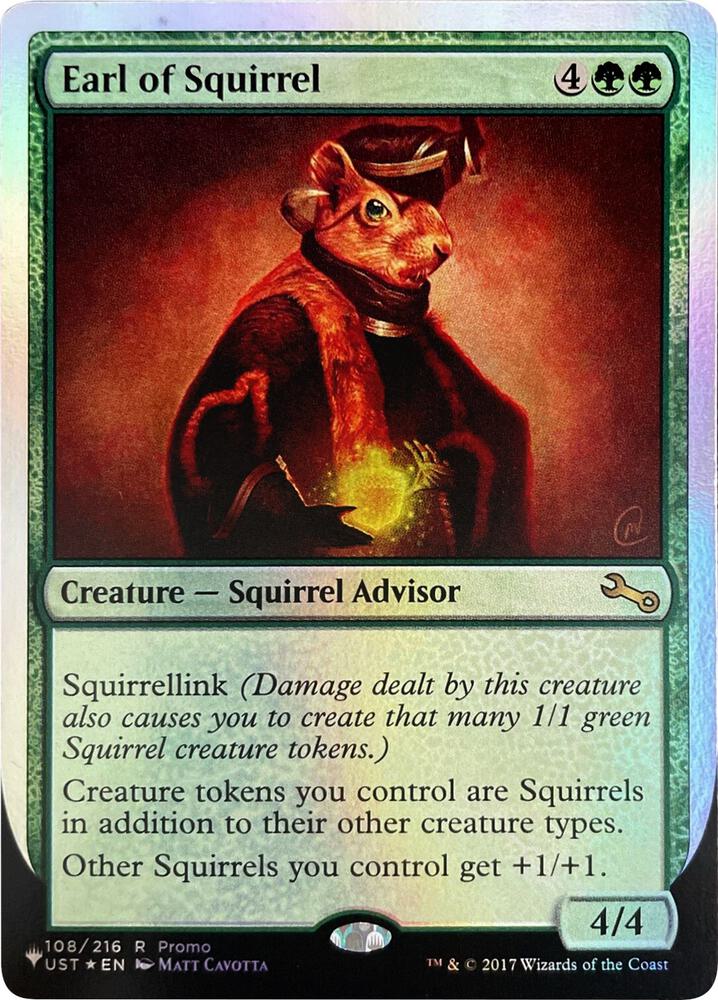 Earl of Squirrel (108/216) [The List]