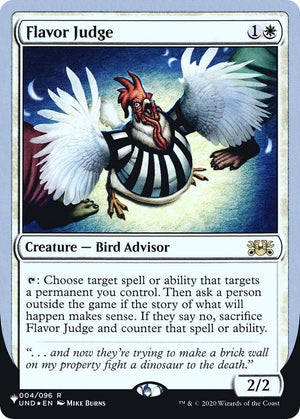 Flavor Judge (004/096) [The List]